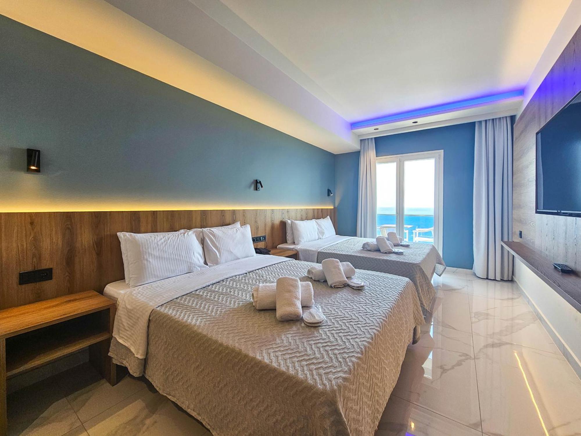 Akteon Girni Hotell Paralía Eksteriør bilde