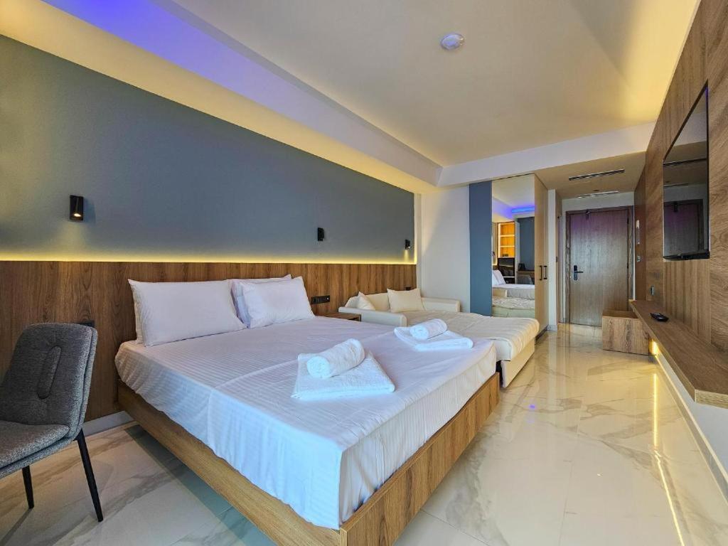 Akteon Girni Hotell Paralía Eksteriør bilde
